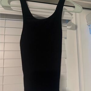 Beyond Yoga Cropped Black Tank Top